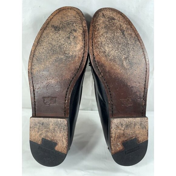 Cole Haan Men's Pinch Tassel Loafer Size 11.5 D Slip On Dress Shoe Black Leather - Picture 8 of 12